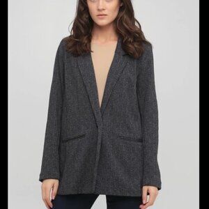 Old Navy herringbone boyfriend fit blazer size XL